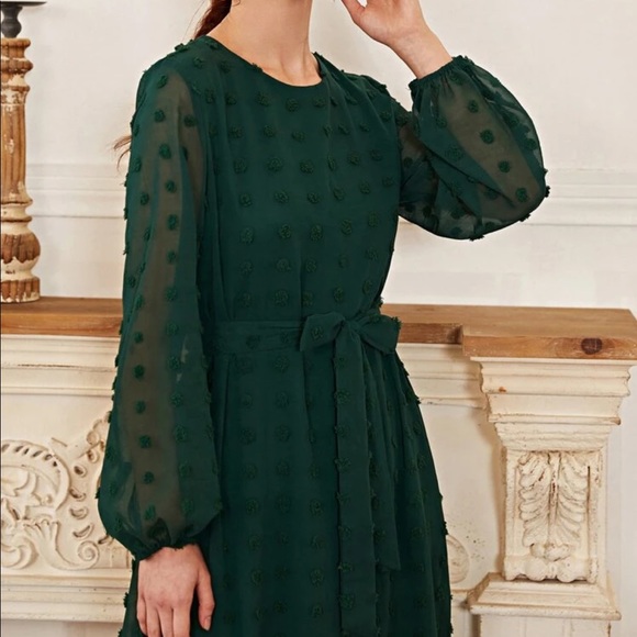 Swiss dot maxi dress - Picture 2 of 6